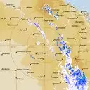 Live Longreach Weather Radar - 512km - Rain Rate