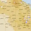 Live Longreach Weather Radar - 512km - Rain Rate