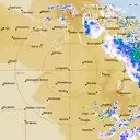 Live Longreach Weather Radar - 512km - Rain Rate