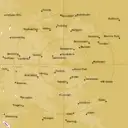 Live South Doodlakine Weather Radar - 128km - Rain Rate