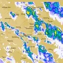 Live South Doodlakine Weather Radar - 128km - Rain Rate