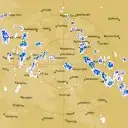 Live South Doodlakine Weather Radar - 128km - Rain Rate