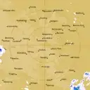 Live South Doodlakine Weather Radar - 128km - Rain Rate