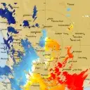 Live South Doodlakine Weather Radar - 128km - Doppler Wind
