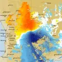 Live South Doodlakine Weather Radar - 128km - Doppler Wind