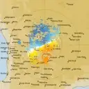 Live South Doodlakine Weather Radar - 128km - Doppler Wind