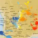 Live South Doodlakine Weather Radar - 128km - Doppler Wind