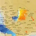 Live South Doodlakine Weather Radar - 128km - Doppler Wind