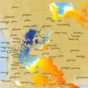 Live South Doodlakine Weather Radar - 128km - Doppler Wind