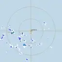 Live Norfolk Island Weather Radar - 128km - Rain Rate