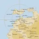 Live Darwin Weather Radar - 256km - Rain Rate