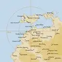 Live Darwin Weather Radar - 256km - Rain Rate