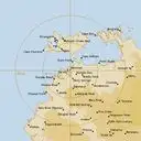 Live Darwin Weather Radar - 256km - Rain Rate