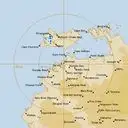 Live Darwin Weather Radar - 256km - Rain Rate