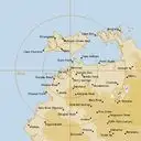 Live Darwin Weather Radar - 256km - Rain Rate