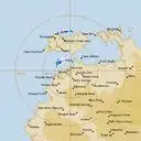 Live Darwin Weather Radar - 256km - Rain Rate