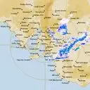 Live Adelaide Weather Radar - 512km - Rain Rate