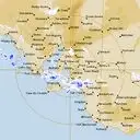 Live Adelaide Weather Radar - 512km - Rain Rate