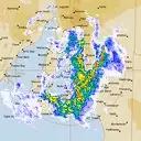 Live Adelaide Weather Radar - 256km - Rain Rate