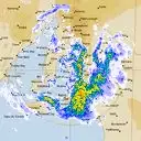Live Adelaide Weather Radar - 256km - Rain Rate