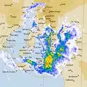 Live Adelaide Weather Radar - 256km - Rain Rate