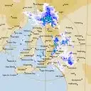 Live Adelaide Weather Radar - 256km - Rain Rate