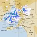 Live Adelaide Weather Radar - 256km - Rain Rate