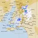 Live Adelaide Weather Radar - 256km - Rain Rate