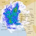 Live Adelaide Weather Radar - 256km - Rain Rate