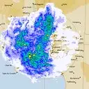 Live Adelaide Weather Radar - 256km - Rain Rate