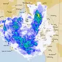 Live Adelaide Weather Radar - 256km - Rain Rate