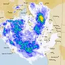 Live Adelaide Weather Radar - 256km - Rain Rate