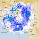 Live Adelaide Weather Radar - 256km - Rain Rate