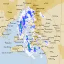 Live Adelaide Weather Radar - 256km - Rain Rate