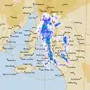 Live Adelaide Weather Radar - 256km - Rain Rate