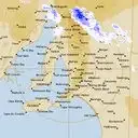 Live Adelaide Weather Radar - 256km - Rain Rate