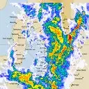 Live Adelaide Weather Radar - 128km - Rain Rate