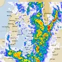 Live Adelaide Weather Radar - 128km - Rain Rate
