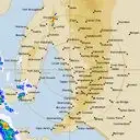Live Adelaide Weather Radar - 128km - Rain Rate