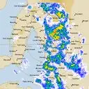 Live Adelaide Weather Radar - 128km - Rain Rate