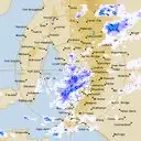 Live Adelaide Weather Radar - 128km - Rain Rate