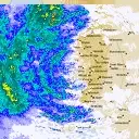Live Adelaide Weather Radar - 128km - Rain Rate