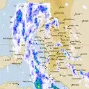 Live Adelaide Weather Radar - 128km - Rain Rate