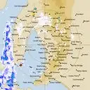 Live Adelaide Weather Radar - 128km - Rain Rate