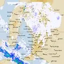 Live Adelaide Weather Radar - 128km - Rain Rate