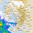 Live Adelaide Weather Radar - 128km - Rain Rate