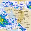 Live Adelaide Weather Radar - 128km - Rain Rate