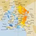 Live Adelaide Weather Radar - 128km - Doppler Wind