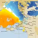 Live Adelaide Weather Radar - 128km - Doppler Wind