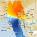 Live Adelaide Weather Radar - 128km - Doppler Wind